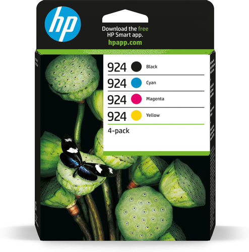 Cartutx de tinta original HP 924 pack 4 colors