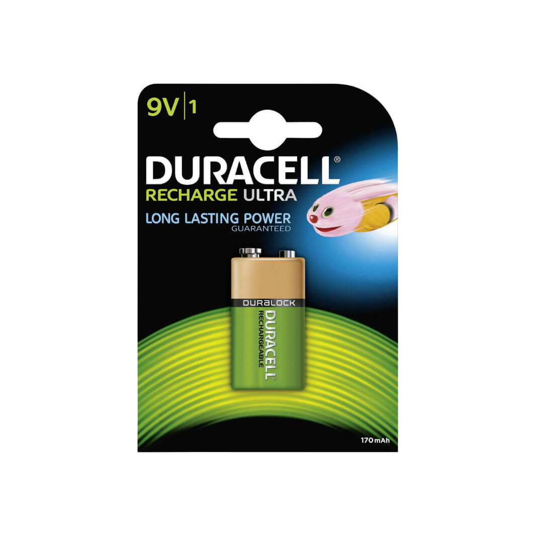 Pila Duracell 6LR61 recargable
