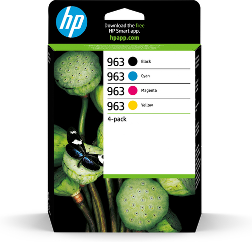 Cartutx de tinta original HP 963 pack 4 colors