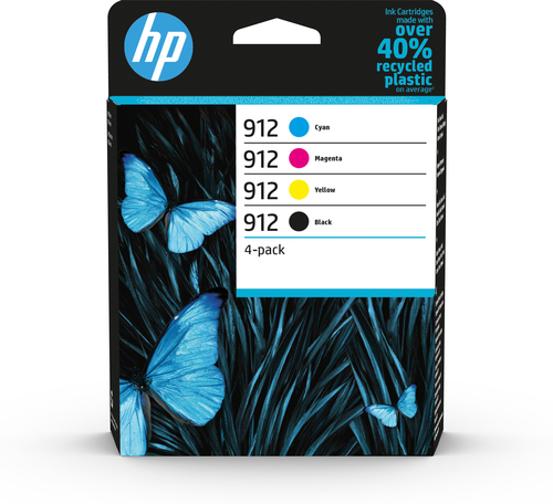 Cartutx de tinta original HP 912 pack 4 colors