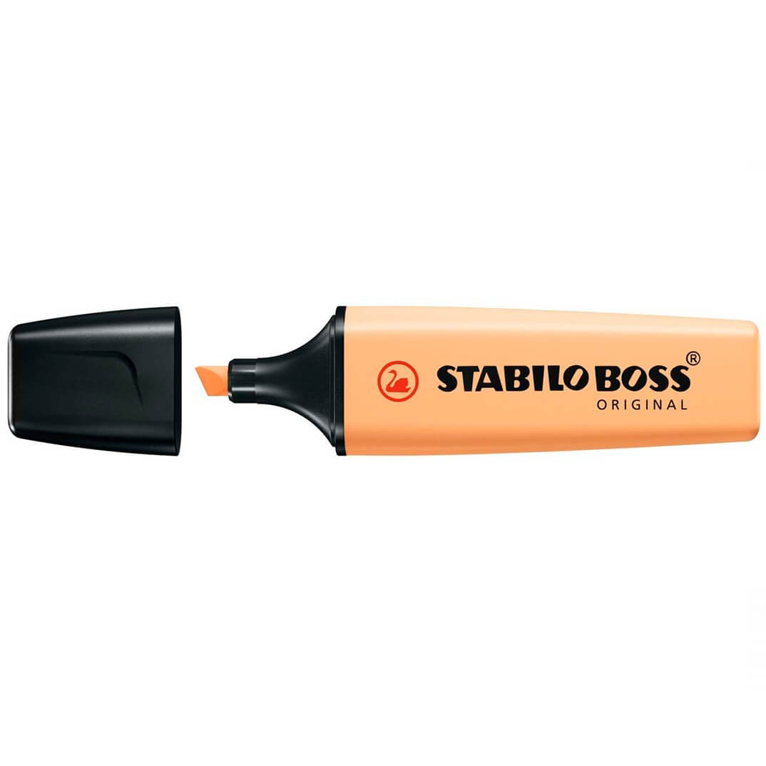 Marcador Stabilo Boss original pastís taronja
