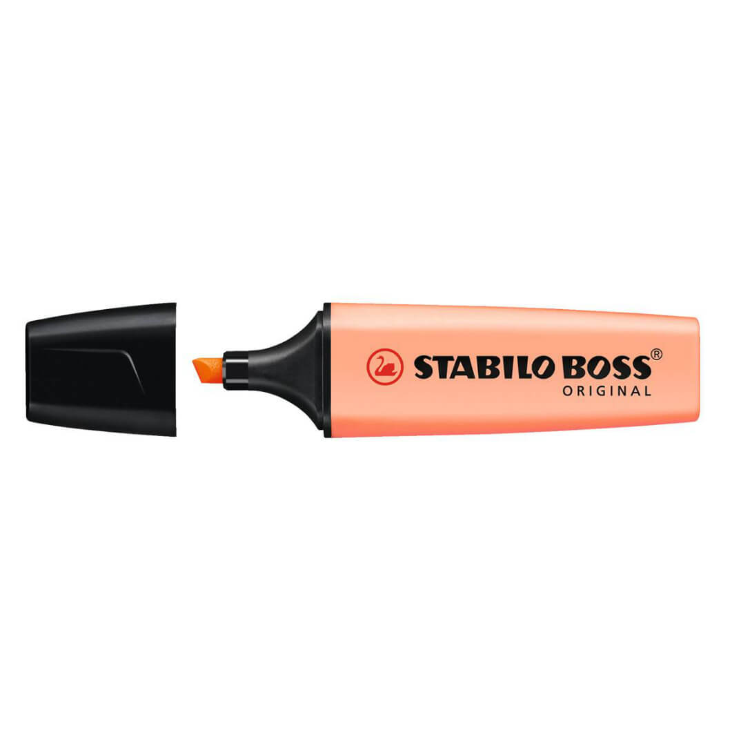 Marcador Stabilo Boss original pastís préssec