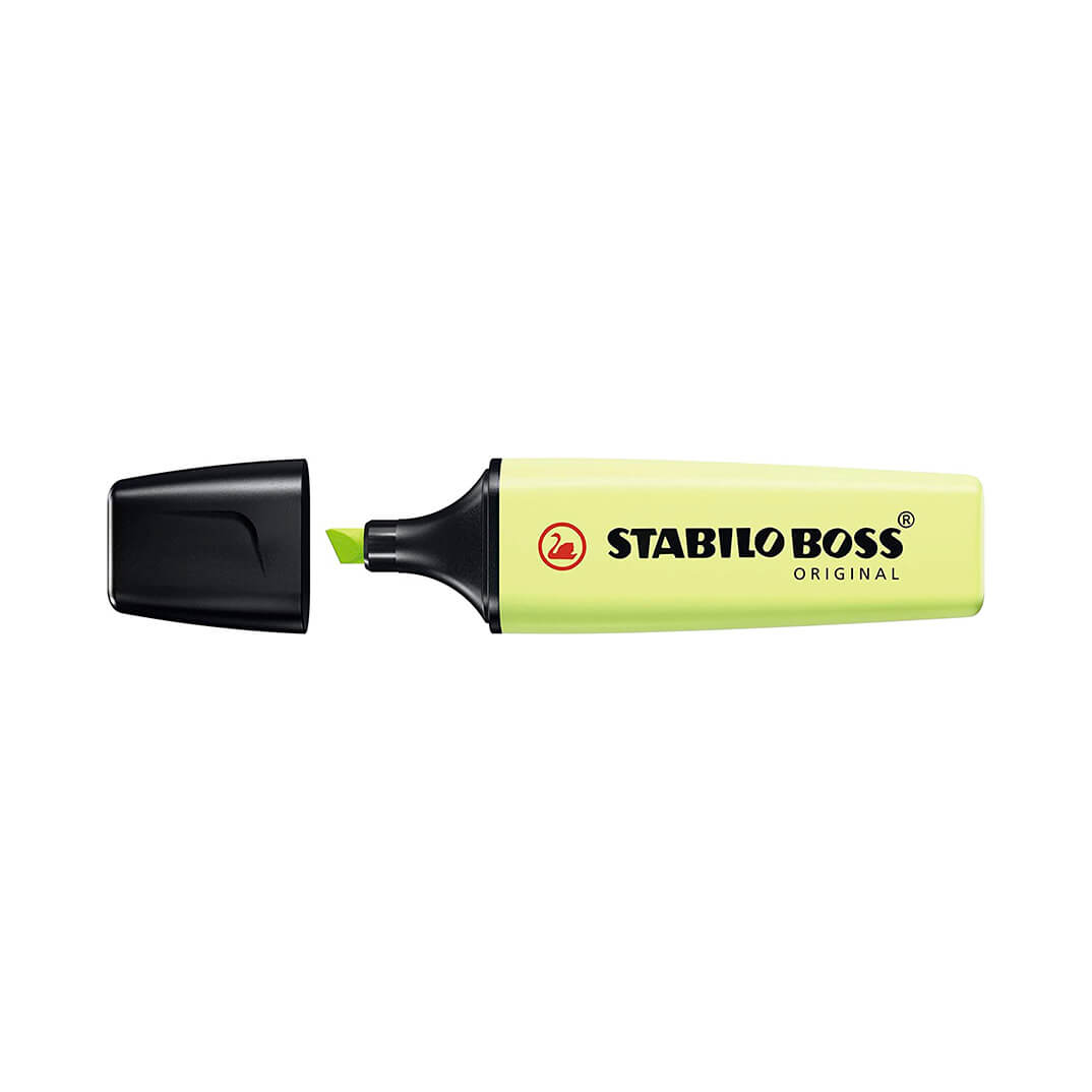 Marcador Stabilo Boss original pastís lima