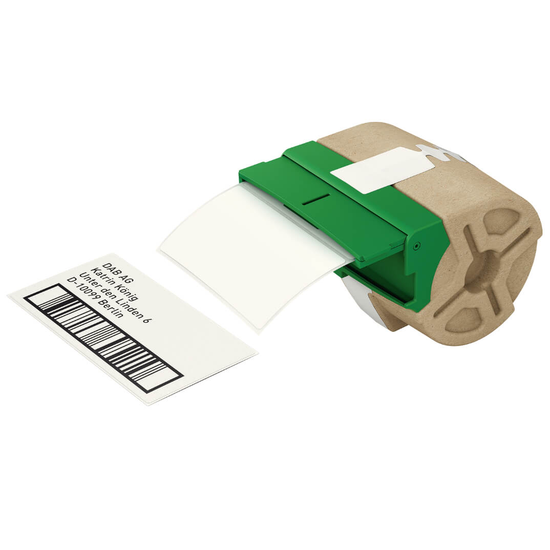 Cartucho etiquetas troqueladas papel super rápidas
