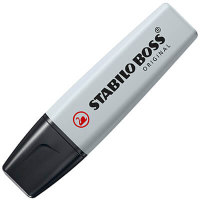 Marcador Stabilo Boss Original gris polsós