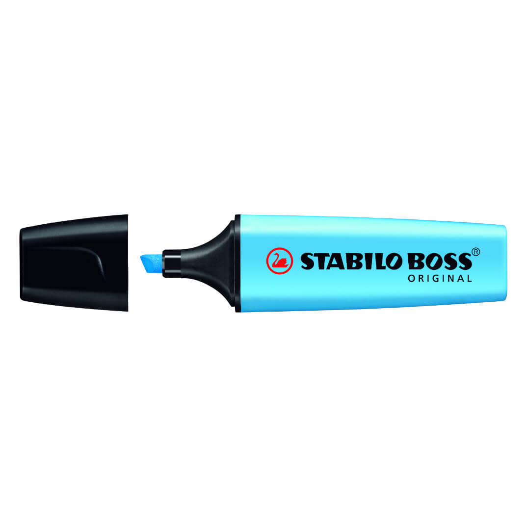 Marcador Stabilo Boss original azul