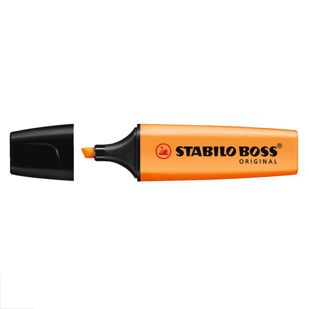 Marcador Stabilo Boss original naranja