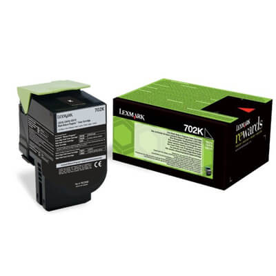 Lexmark optra C702 tóner negro