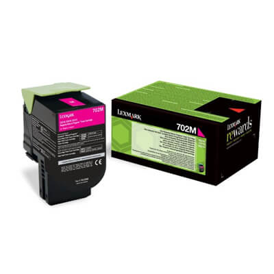 Lexmark optra C702 tóner magenta