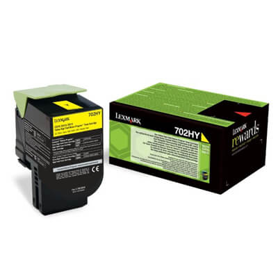 Lexmark optra C702 tóner amarillo 3000 cop