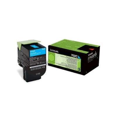 Lexmark 702XK toner cian 4.000p.