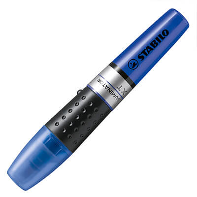 Rotulador Boss Luminator azul