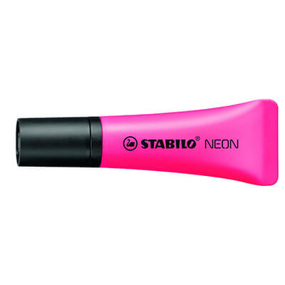 Retolador fluorescent Stabilo neó rosa