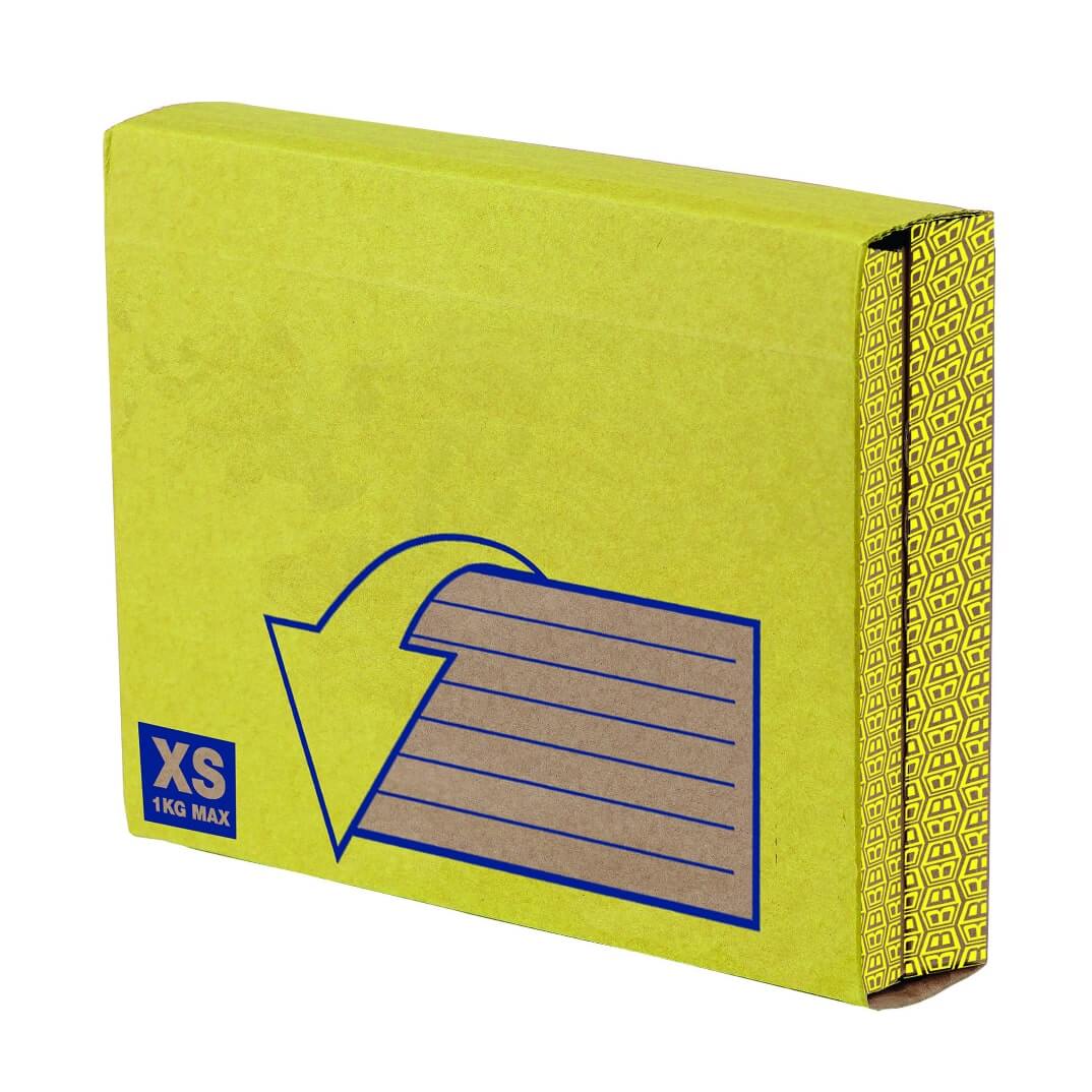 Caixa extensible petita (XS) 55x235x160mm(pack 10)