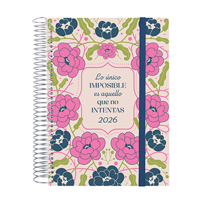 Agenda Finocam Diseños D/P"Imposible"Castellano