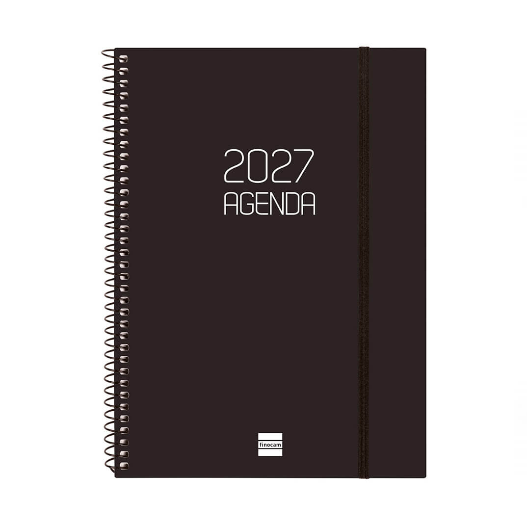 Agenda Finocam Opaque espiral S/V V Cast 155x215mm