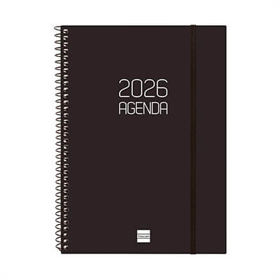 Agenda Finocam Opaque espiral S/V V Cat 155x215mm