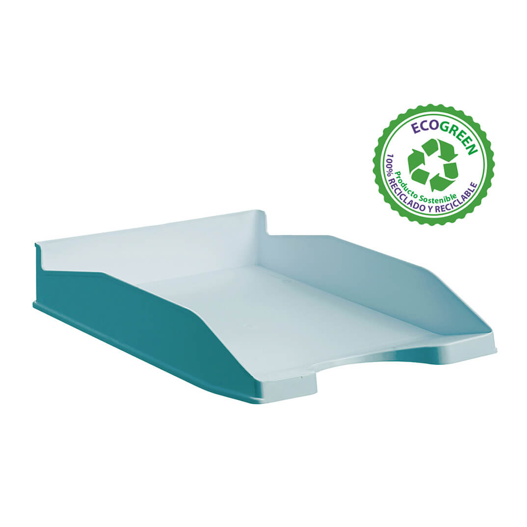 Safata Sostenible Ecogreen color blau pastís