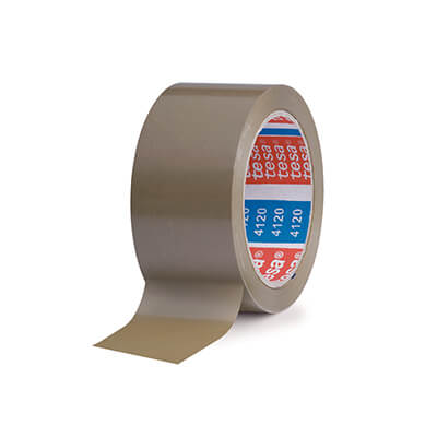 Cinta adhesiva PVC 50x66 marrón