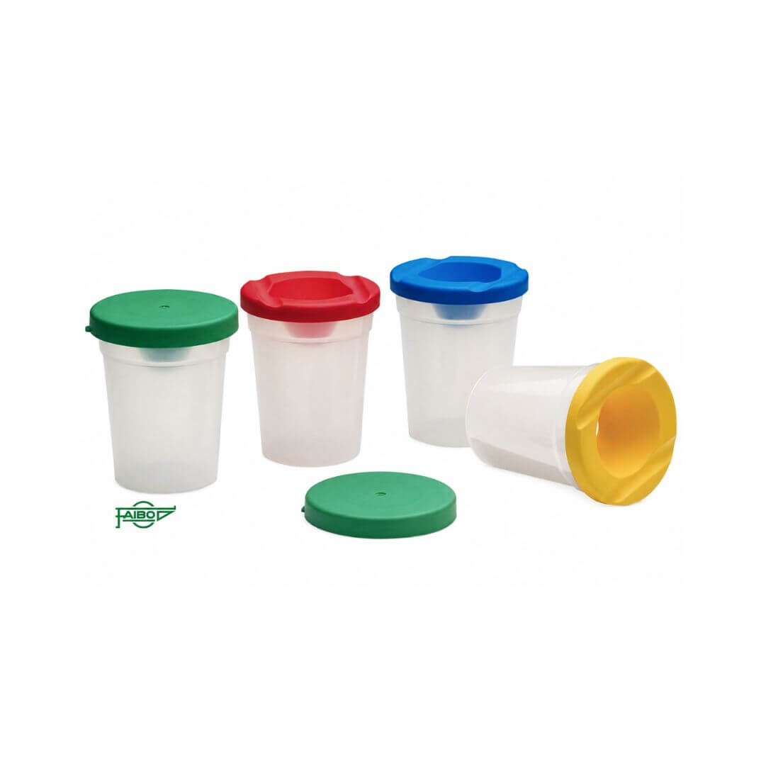 Bote inderramable tapa colores