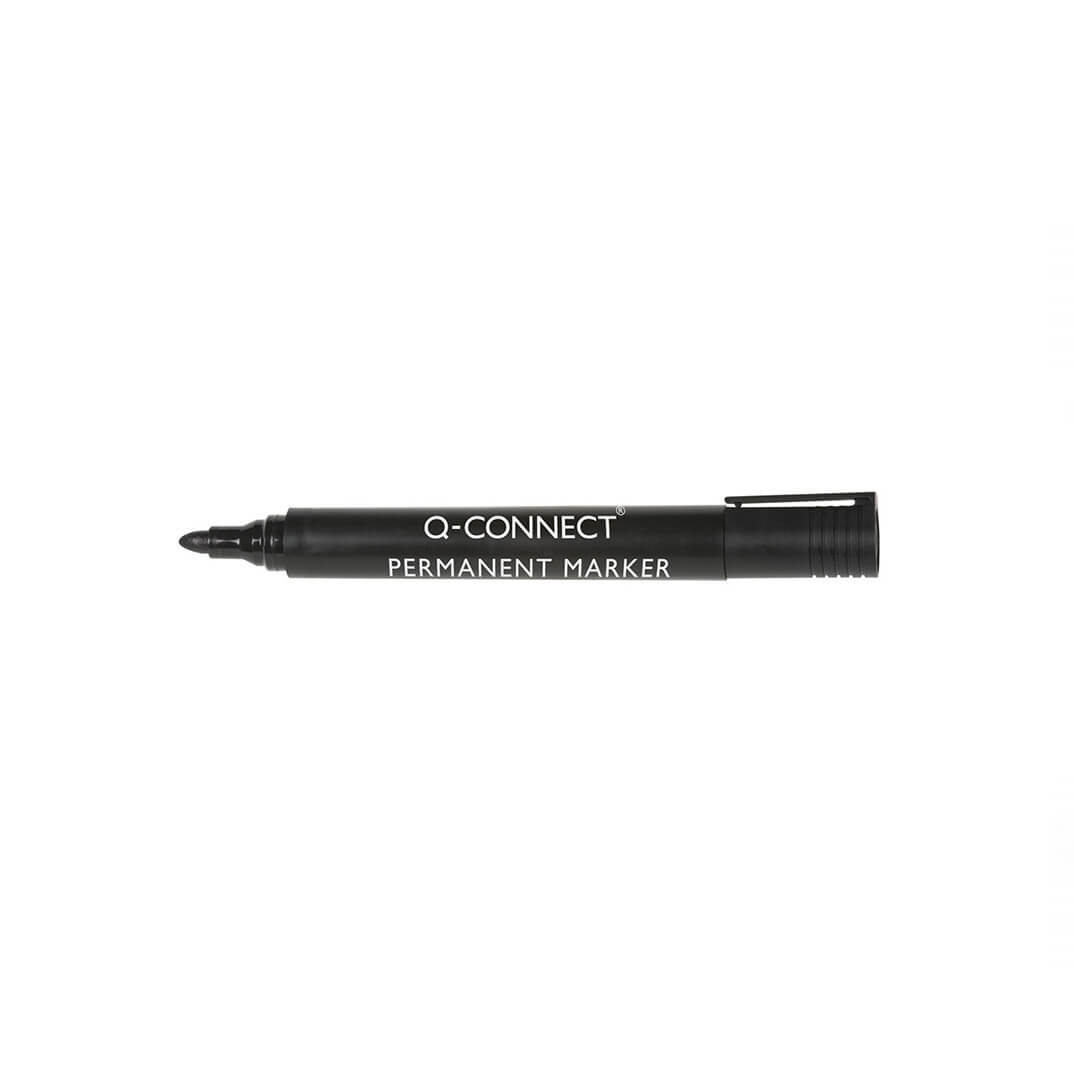 Retolador permanent Q-Connect 3mm negre