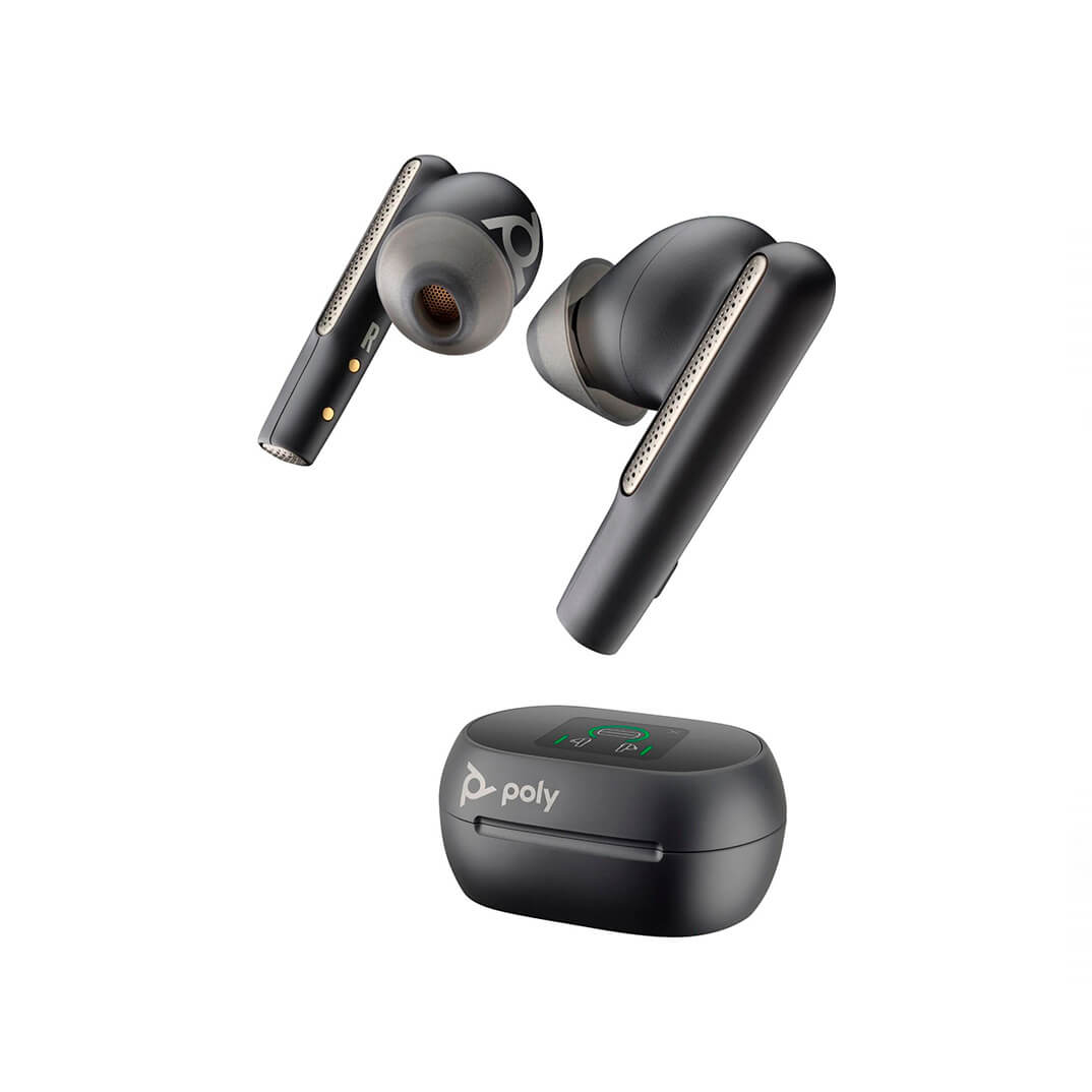 Auricular Poly Voyager Free 60+ UC MS + adaptador