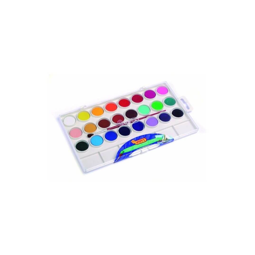 Aquarel.les Jovi 22ml color variat 24 past+pinzell
