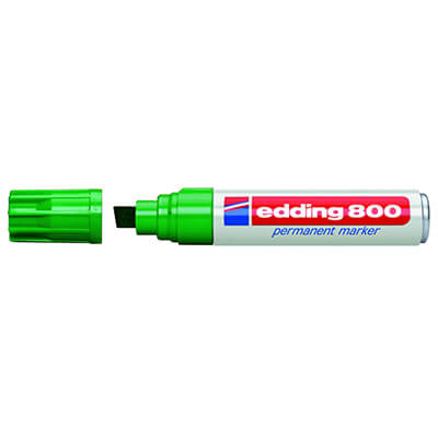 Rotulador edding 800 verde