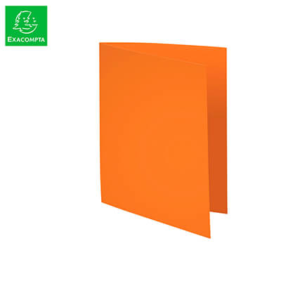 Subcarpeta A4 80g color taronja (pack 100)