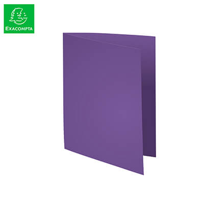 Subcarpeta A4 80g color violeta (pack 100)
