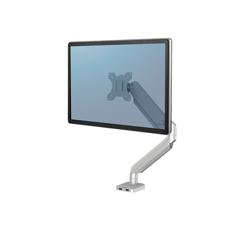 Braç per a monitor individual Platinum Serie Plata