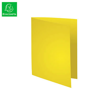 Subcarpeta A4 80g color amarillo (pack 100)