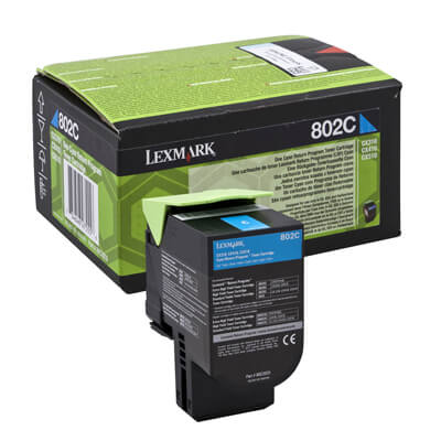 Lexmark ink-jet 802 cian p/cx310/410/510