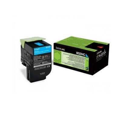Lexmark ink-jet 802SC cian p/cx310/410/510 retor