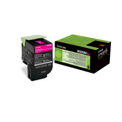 Lexmark ink-jet 802SM magenta cx310/410/510 retor