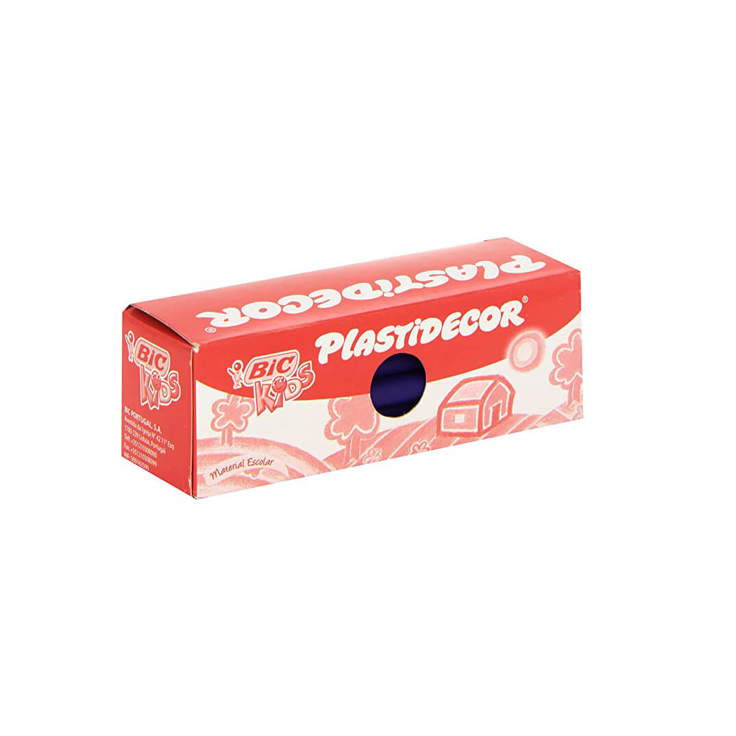 Caixa 25 plastidecors blau Bic Kids