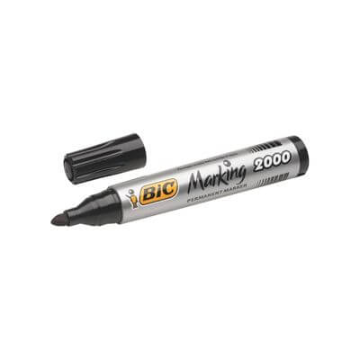 Rotulador permanente Bic Marking 2000 negro