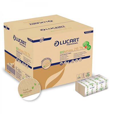 Paquet 150 tovallons Lucart 216TN 16x24 2 capes