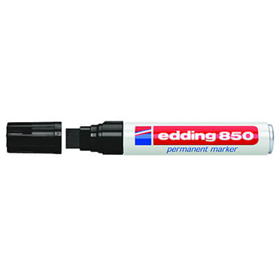 Rotulador edding 850 negro