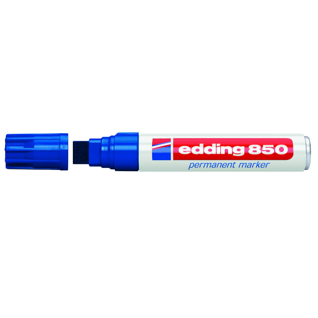 Rotulador edding 850 azul