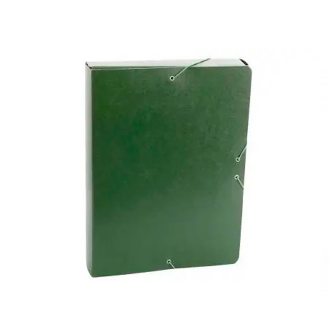 Carpeta projectes fermall PP llom 5cm verd