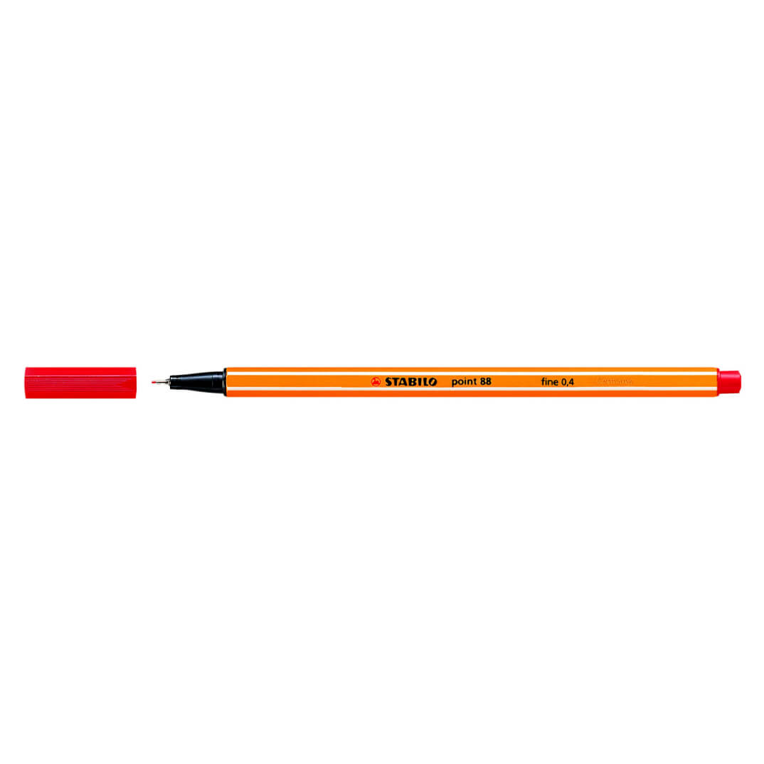 Rotulador Stabilo 88 rojo