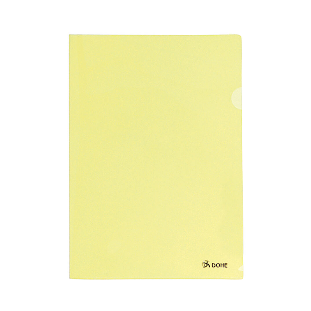 Dossier uñero Dohe A4 PP color amarillo