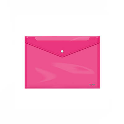 Sobre fermall Foli rosa translúcid
