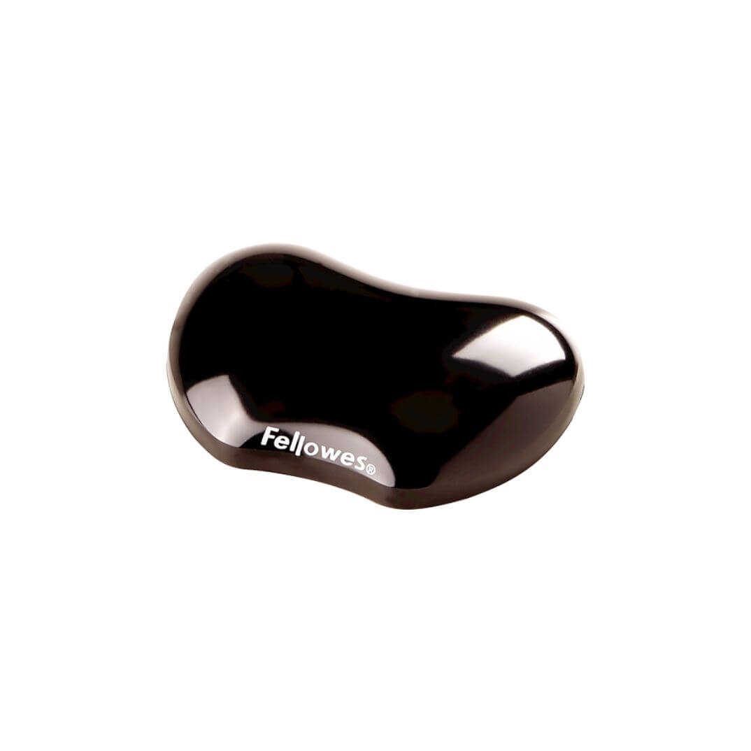 Mini reposacanells gel crystal Fellowes negre