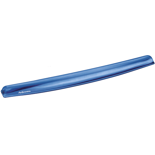 Reposamuñecas teclado gel Crystal azul
