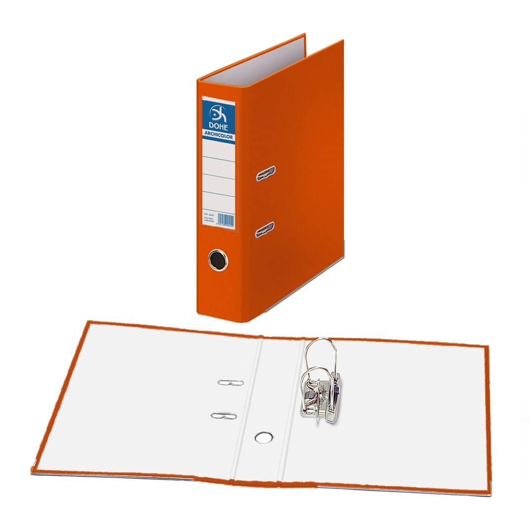 Archivador palanca Dohe Folio estrecho naranja
