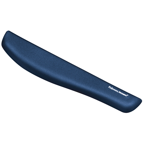 Reposamuñecas para teclado foam PlushTouch Azul