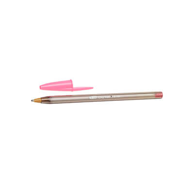 Bolígrafo Bic Cristal Fun rosa
