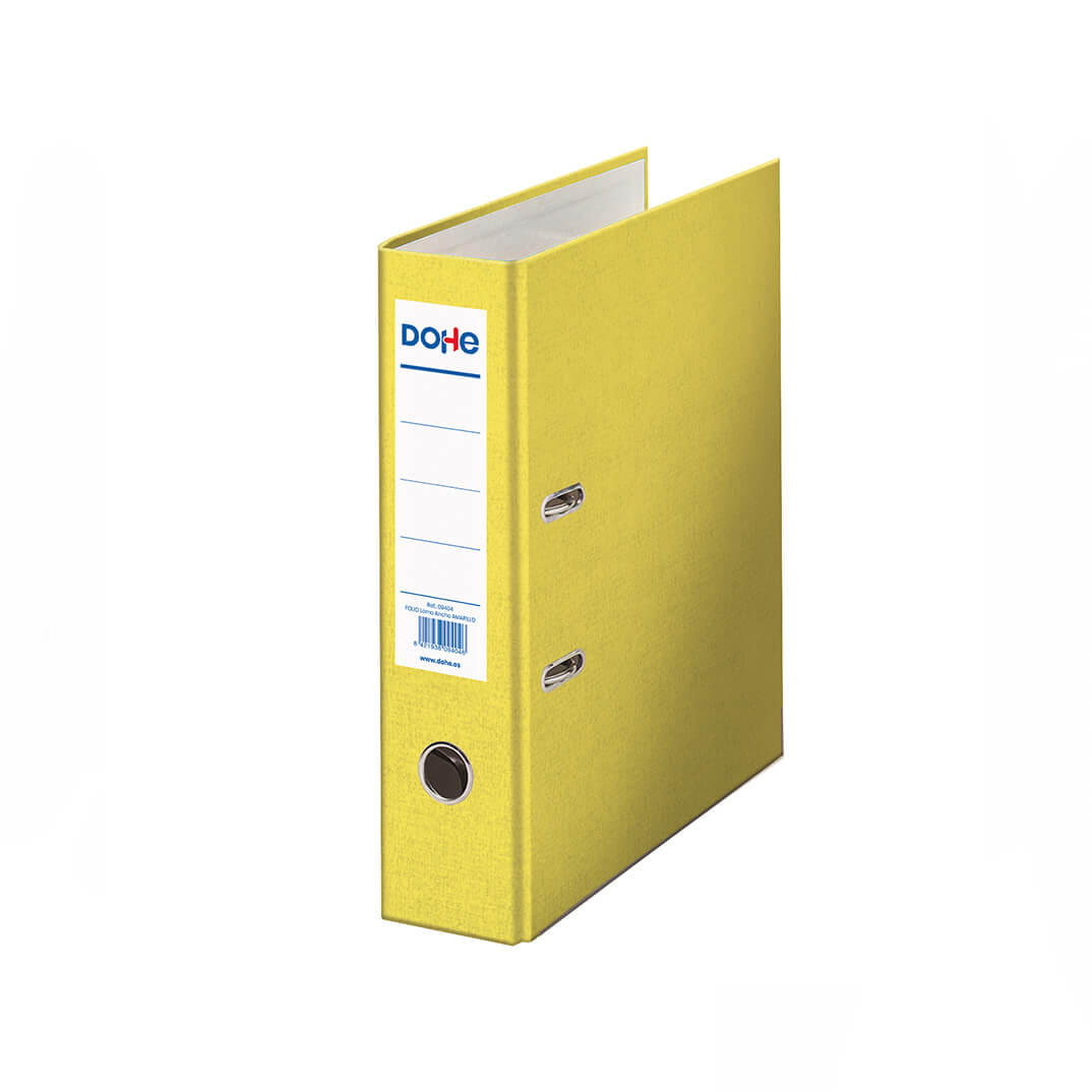 Archivador palanca Dohe Folio ancho amarillo